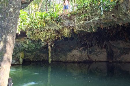 Mike excursion Cozumel, Jade Cave, Mayan Town and lunch