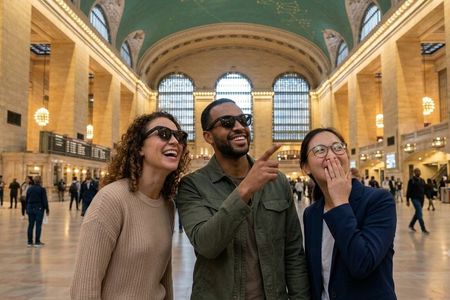 NYC Movie History Walking Tour with Smart Glasses