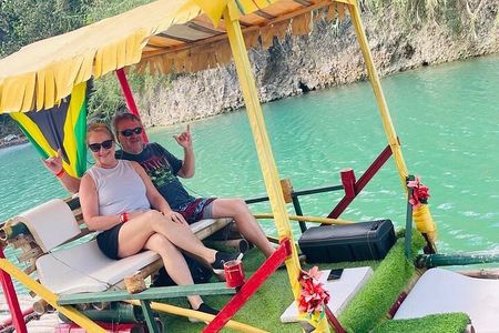 Ocho Rios Blue Hole and Rio Nuevo Rafting Tour
