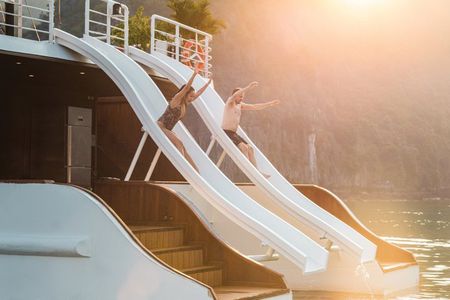 From Hanoi: Lan Ha Bay Day Cruise by Halong Catamaran Escape
