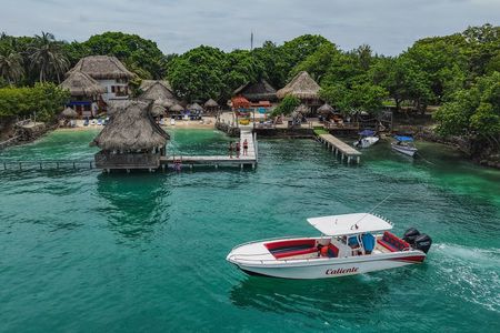 Relaxing Day at Rosario Islands Sea Pool Beach Club