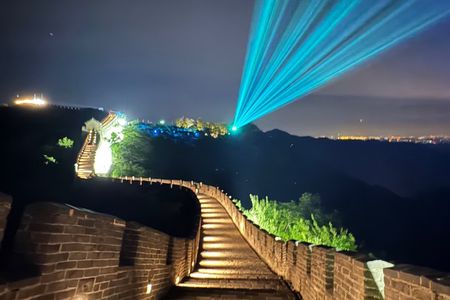 Night Tour to Mutianyu Great Wall with Including Full Tickets
