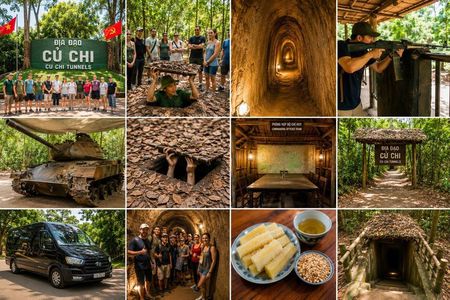 Worry-Free Private Shore Excursion: Cu Chi Tunnels from Cruise