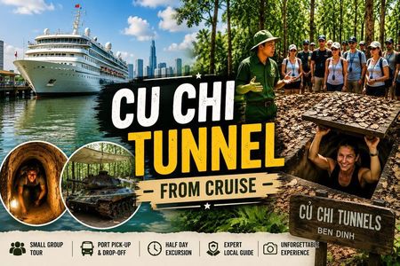 Private Cu Chi Tunnels Tour from Phu My Port