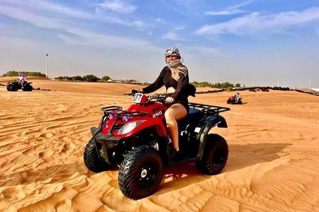 Premium Red Dune Safari with Quad Bike 30Min VIP Seating & Dinner