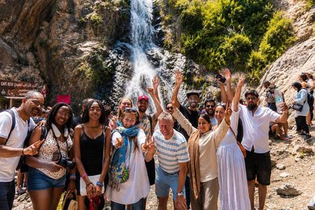 Private Tour to Ourika Waterfalls, Atlas Mountains & River Lunch