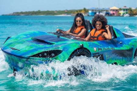 San Juan PR Watersports Car Rental Green McLaren