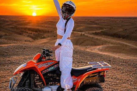 Experience Quads, Camel Ride with Dinner & Show in Agafay Desert