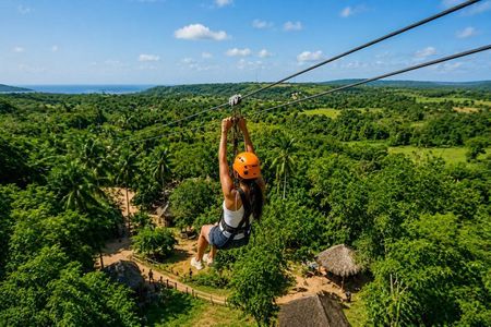 Punta Cana: Taino World by Jhoraji with Zipline Adventure
