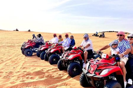 Dubai: Premium Safari with 4x4 Red Dunes 5* Buffet Dinner Shows