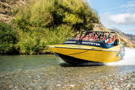60 Minute Jet Boat Ride on the Kawarau and Shotover Rivers