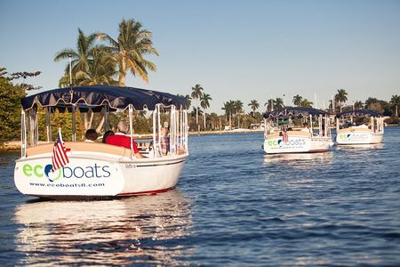 Private Eco-Friendly Fort Lauderdale Sunset, Day or Night Cruise