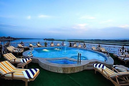 5-Days Nile Cruise sails Luxor to Aswan &Abu Simbel. Air Balloon