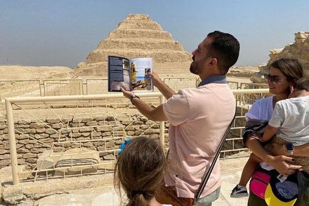 Private Tour to Giza Pyramids, Memphis, Saqqara and Camel Ride