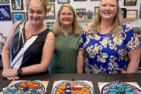 Suncatcher Glass and Resin Workshop in Kissimmee