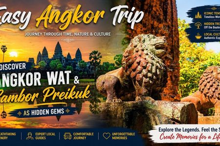 2 Day Private Tour Angkor Wat and Sambor Preikuk
