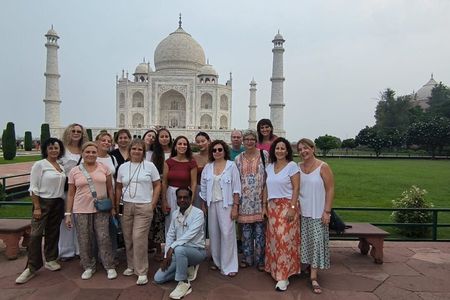 Jaipur: Private Taj Mahal Sunrise, 5-Star Breakfast at Marriott