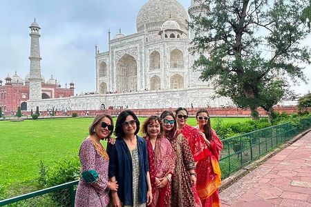 Jaipur: Private Taj Mahal Sunrise, 5-Star Breakfast at Marriott