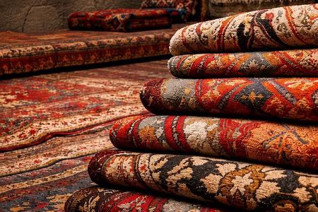Istanbul Turkish Carpet Shopping in a Historic Caravanserai