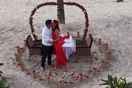Private Romantic Sunset Dinner on Nungwi Beach