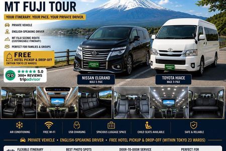Private Mt Fuji Tour with English Speaking Driver