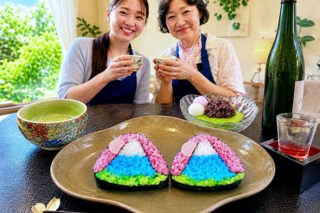 Mount Fuji Sushi Making Class & Matcha Experience near Sapporo
