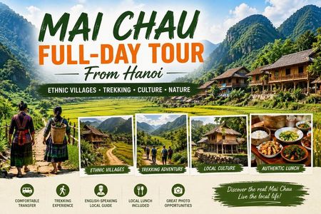 Hanoi: Mai Chau Valley - Ethnic Villages, Rice Fields & Trekking