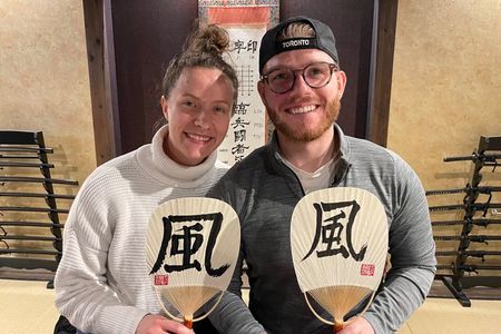 Private Japanese Zen Calligraphy Experience in Kyoto with Artist