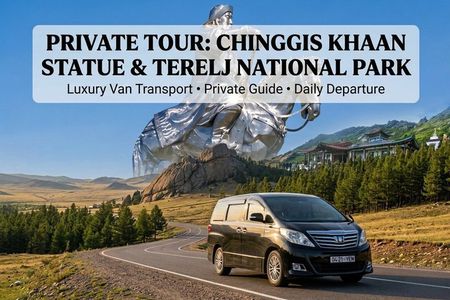 Chinggis Khaan Statue and Terelj National Park (Private Tour)