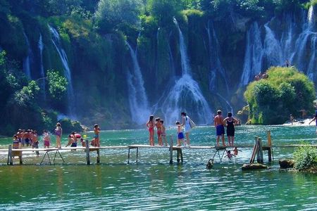 Mostar & Waterfalls Day Tour (Max 6) from Cavtat + 5-Course Lunch