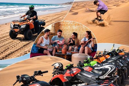 Agadir Quad Biking, Sandboarding & Camel Ride with Hotel Pickup