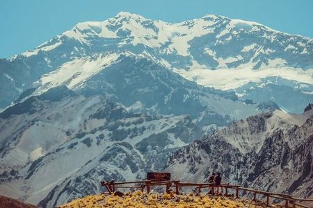 High mountain tour