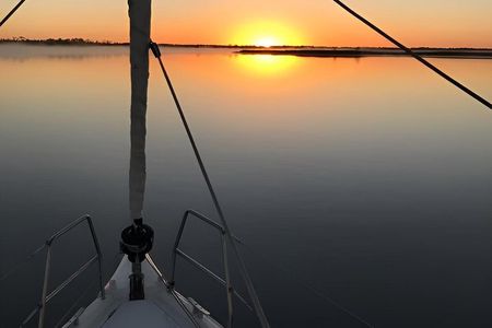 Sunset Sailboat Cruise on Winyah Bay