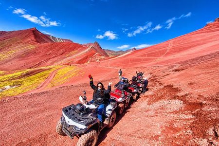 Red Valley and Mountain of Colors ATV Tour from Cusco
