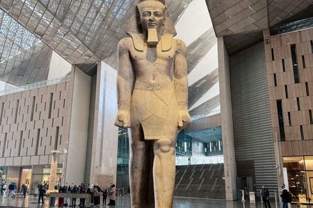 Giza Pyramids and Grand Egyptian Museum Private Tour