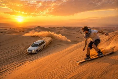 Qatar: Desert Safari with Dune Bashing & Inland Sea