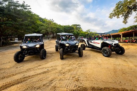 Challenging ATV or RZR Tour on the Jorullo Suspension Bridge