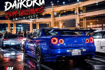 Tokyo JDM Car Meet & Daikoku PA Night Tour