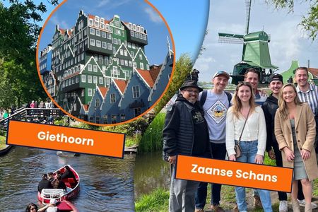 Zaanse Schans, Lego Hotel, Giethoorn (Small Group)
