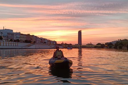 Guadalquivir Sunset Kayaking Tour in Seville