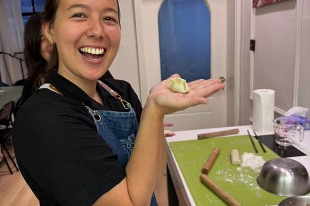 Dumpling Class with local Sister (veggie available)