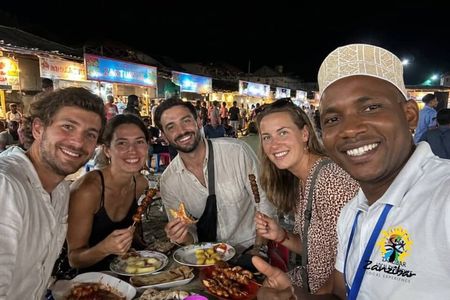 Stone Town Evening Walk Tour With Visit Food Markets