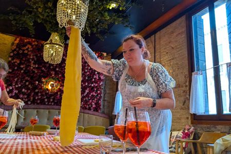 Make fresh pasta and Venetian Spritz
