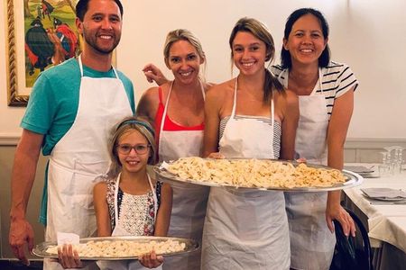 Rome Cooking: TRASTEVERE Pasta & Tiramisu Making, Fine Wine
