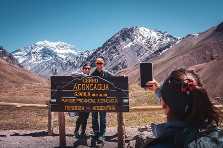 Aconcagua Park Walk & Argentine BBQ from Mendoza.