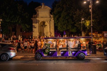 Rome Night Golf Cart Tour with Vatican City and Trastevere
