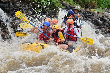 Upper Balsa River White Water Rafting Class 3/4 in Costa Rica