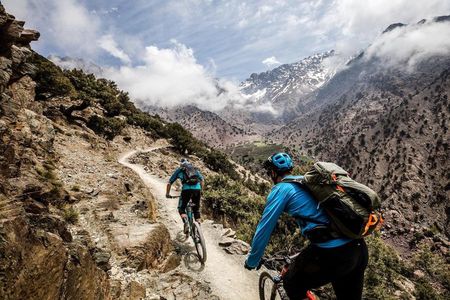 Atlas Mountains Bike Tour from Marrakech with Berber Villages