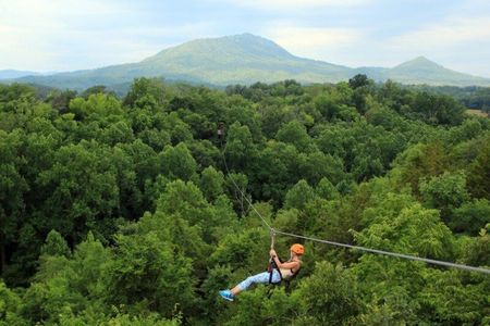 2 Mile Family Zipline Adventure Near Pigeon Forge and Gatlinburg