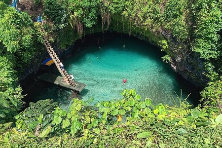 Apia Cruise: To Sua Trench, Lalomanu Beach